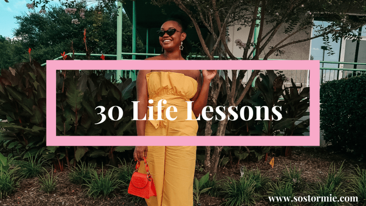 30 by 30 : Life Lessons&nbsp;Learned